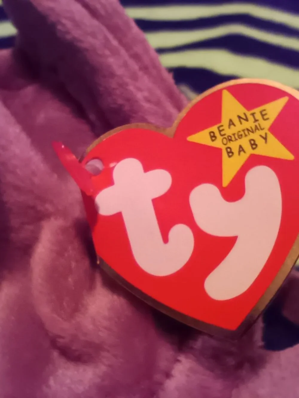 Ty Beanie Baby BATTY the Bat (Brown Version)